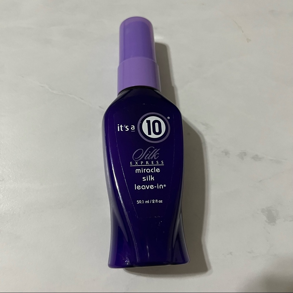 It’s a 10 silk express miracle leave-in. 2 oz New.